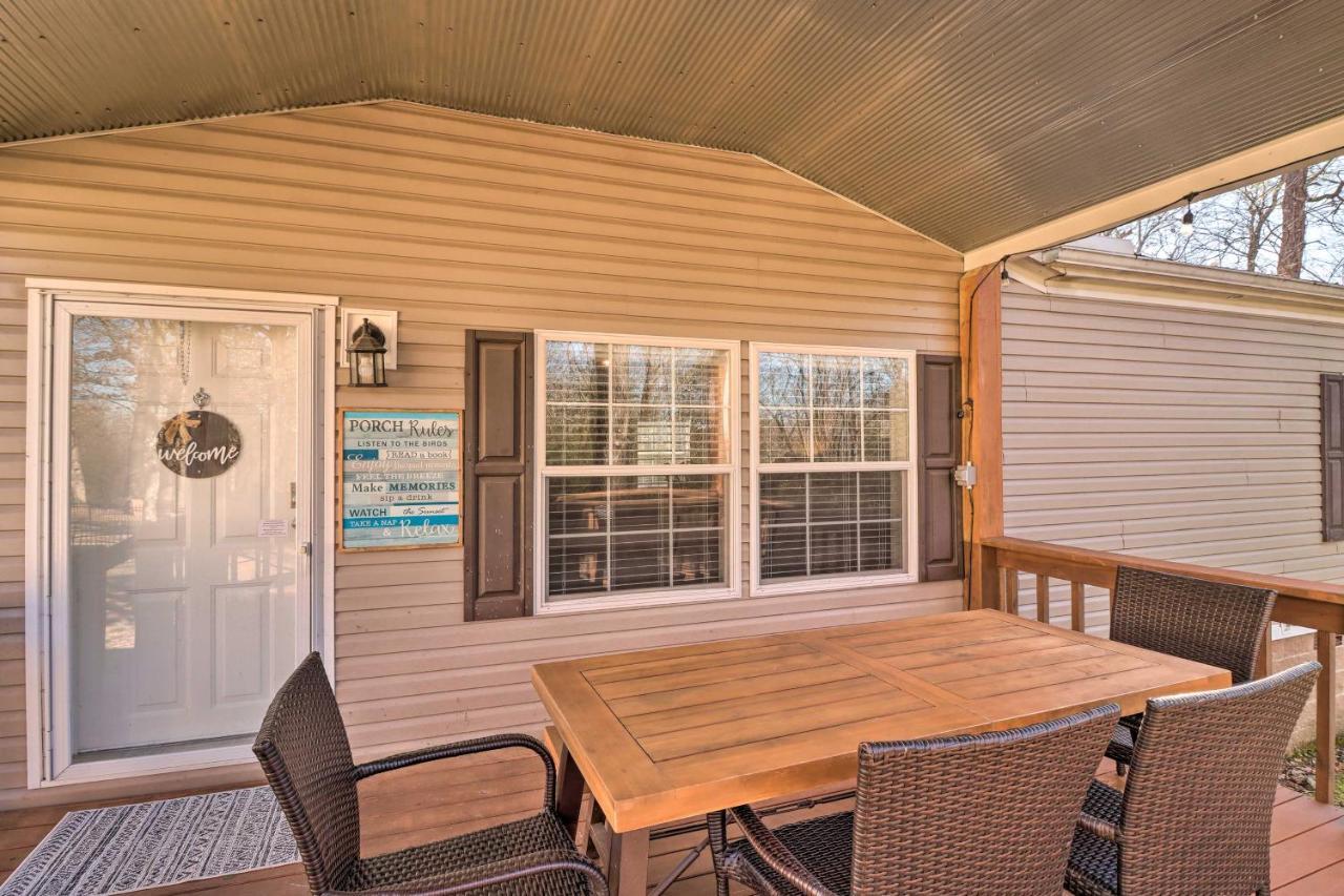 Lakefront Greers Ferry Cabin With Covered Boat Slip! Fairfield Bay Zewnętrze zdjęcie